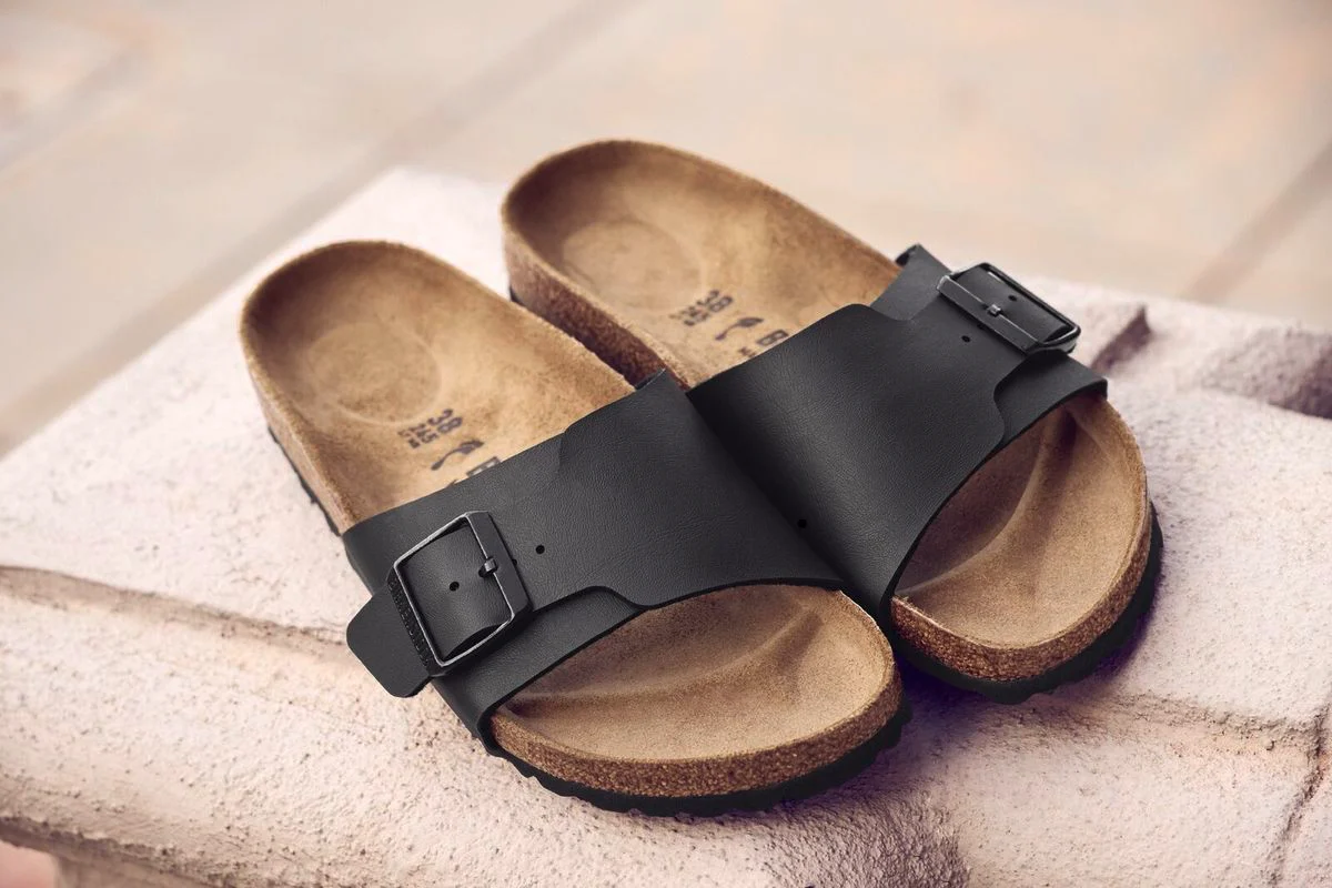Birkenstock Catalina Birko-Flor Sandal - Black - Image 6