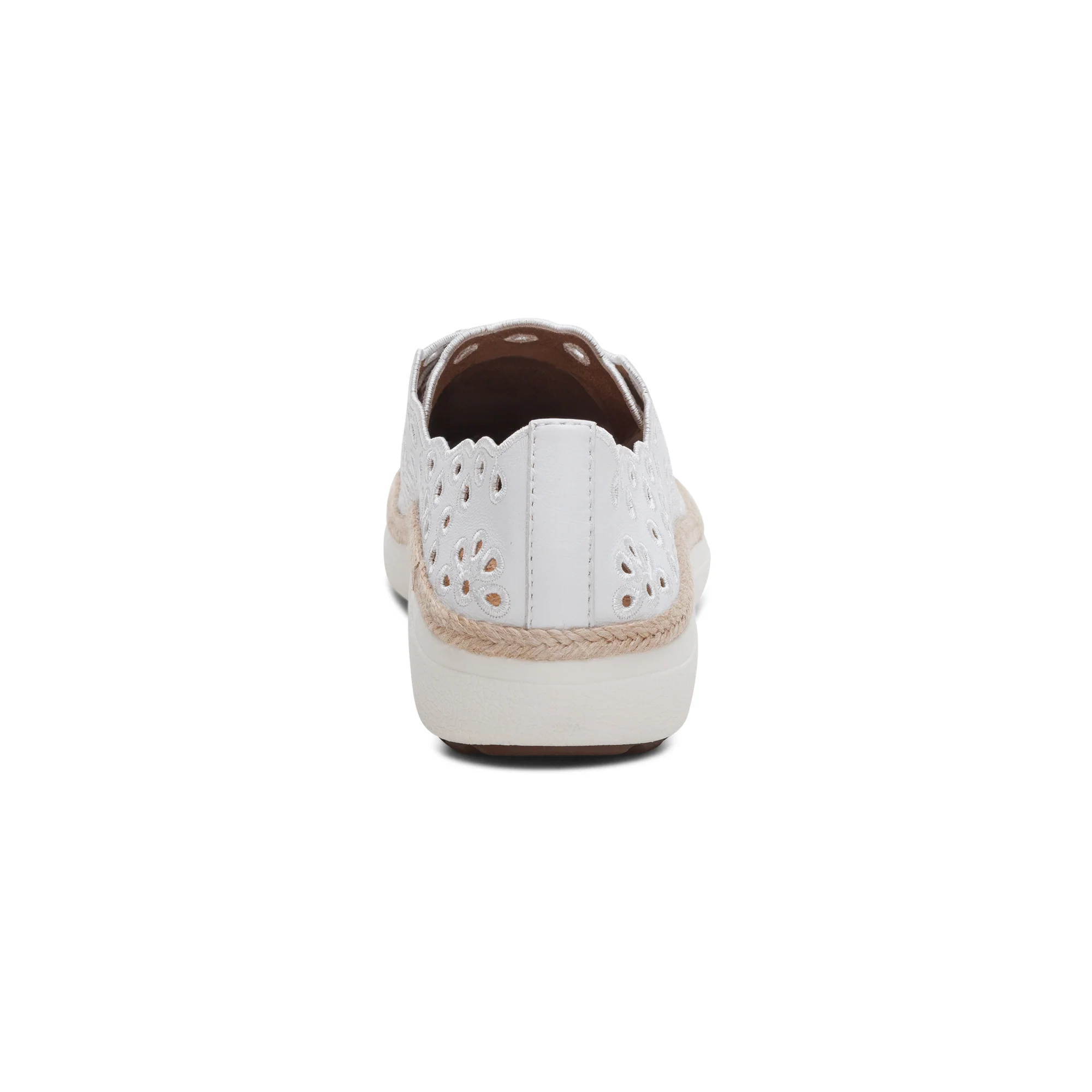 Aetrex Charlotte Women's Sneaker in White - Image 4