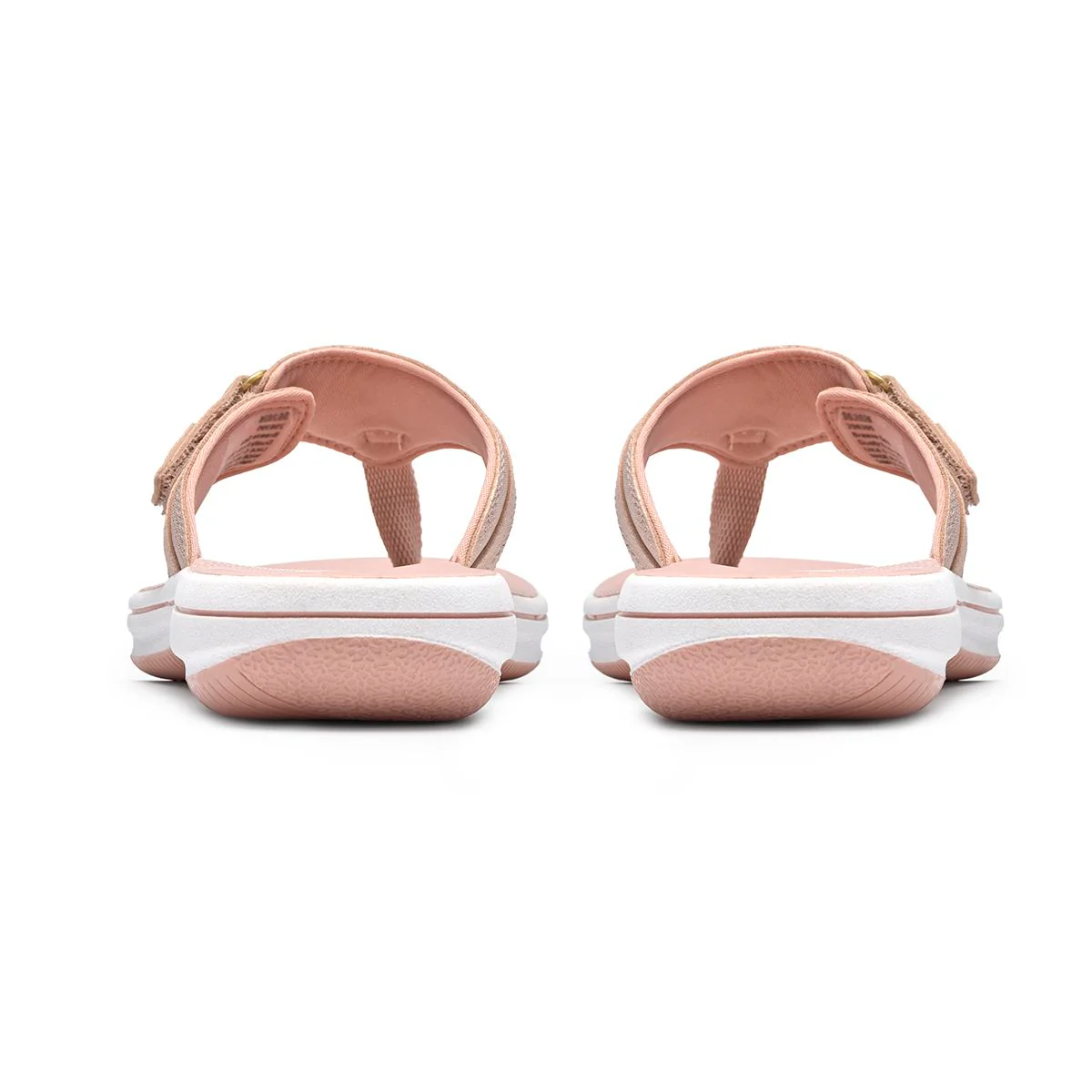 Clarks Breeze Sea Women's Thong Sandals in Dusty Rose - Image 2