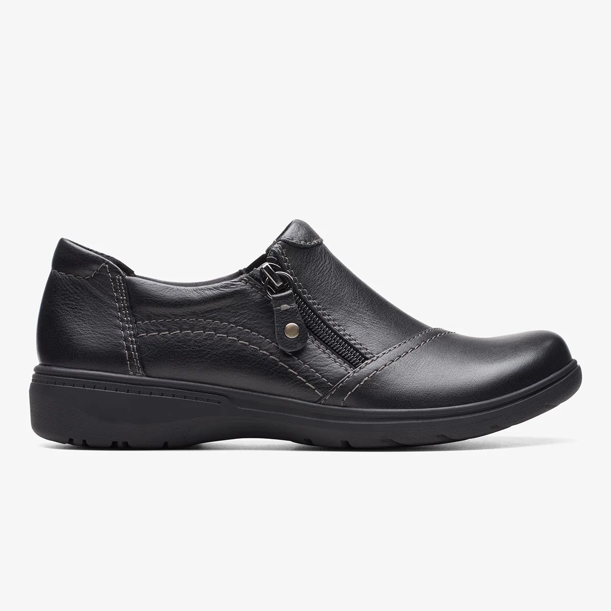 Clarks Carleigh Ray Women's Slip On in Black