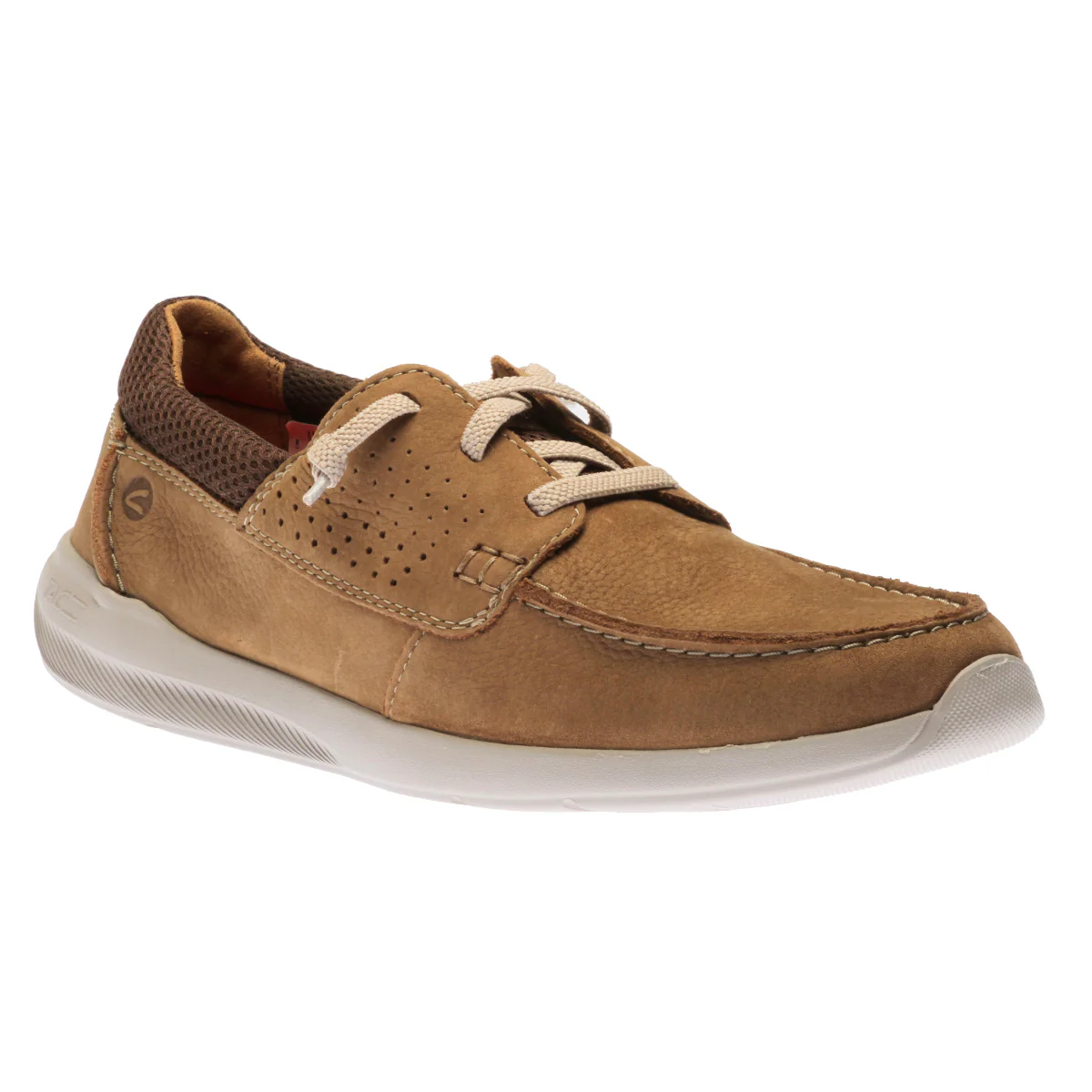 Clarks Gorwin Lace Men's Casual Shoe in Sand