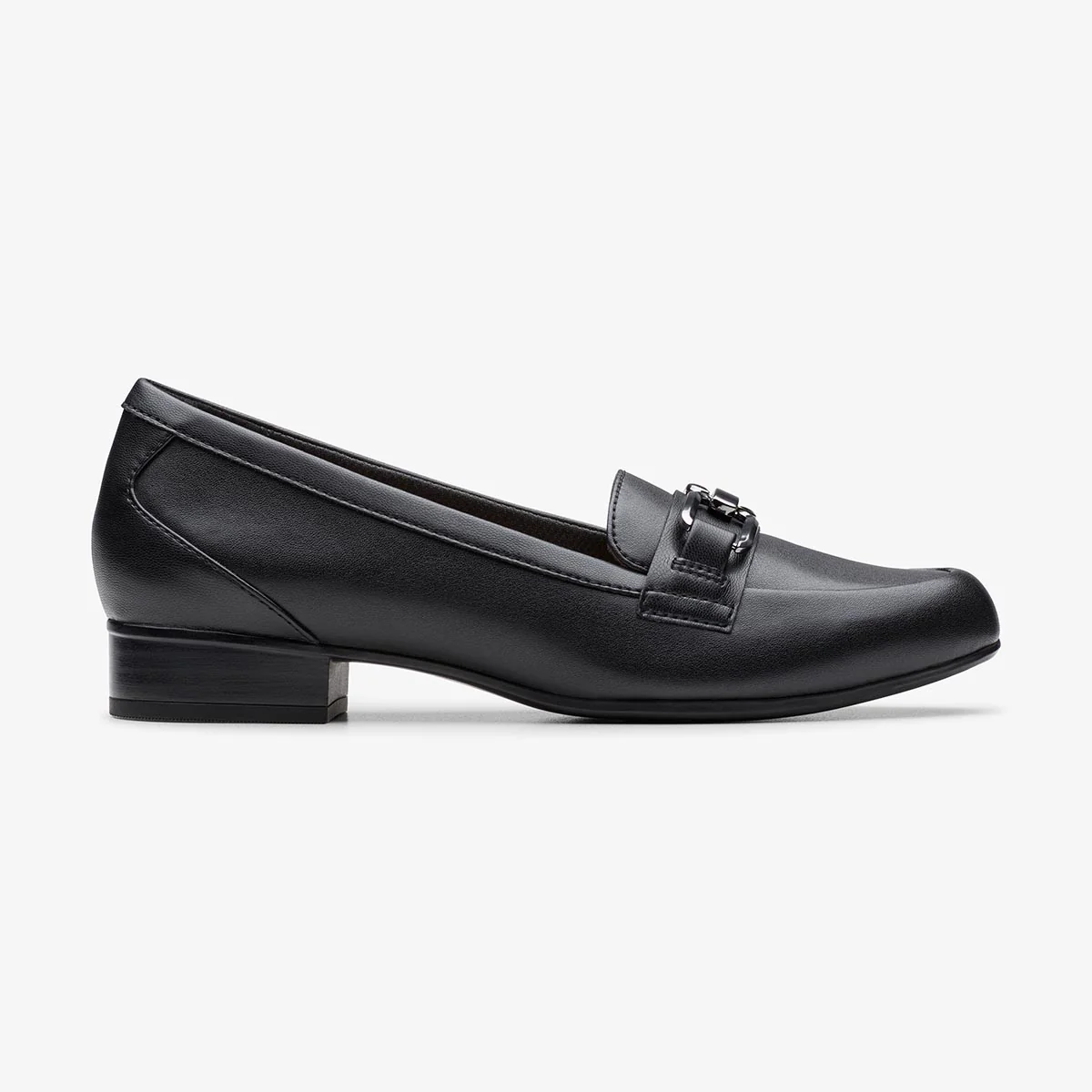 Clarks Juliet Echo Women's Loafers in Black - Image 2