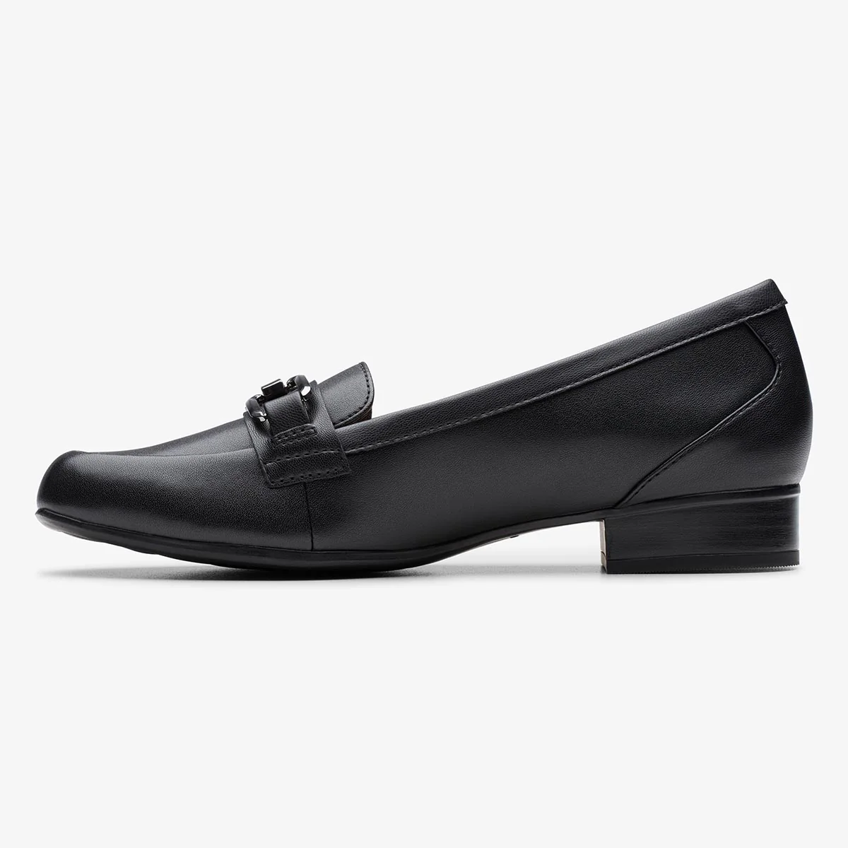 Clarks Juliet Echo Women's Loafers in Black - Image 3