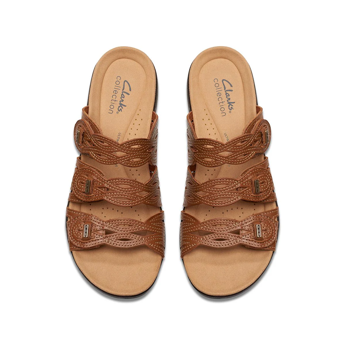 Clarks Laurieann Ruby Women's Flat Sandals in Tan - Image 7
