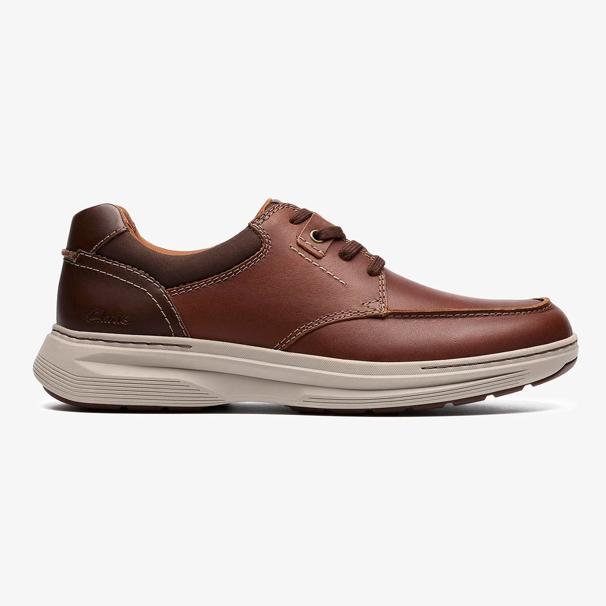 Clarks Men's Craftwell Lace in Tan - Image 2
