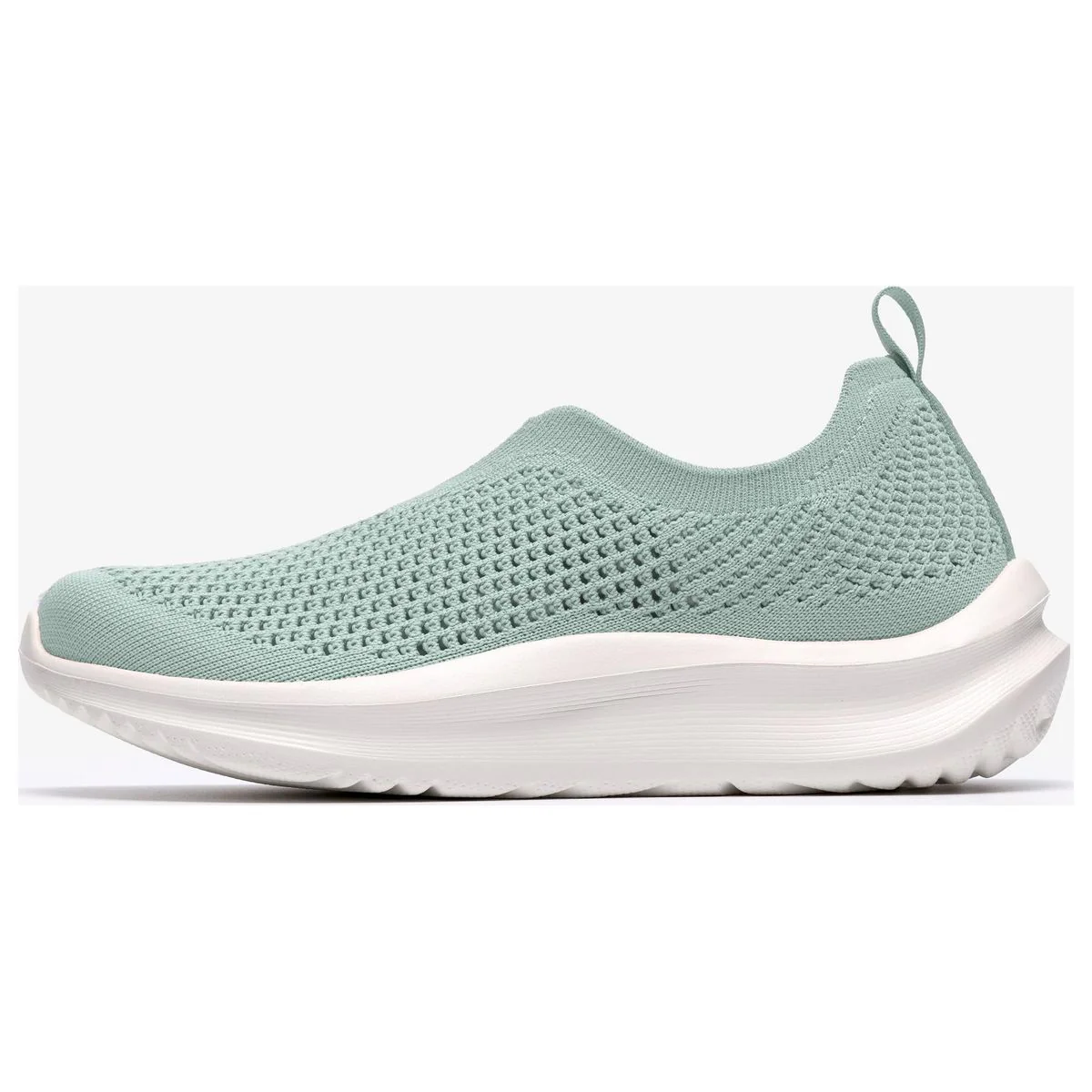 Clarks Solevana Knit Women's Sneaker in Sage - Image 3