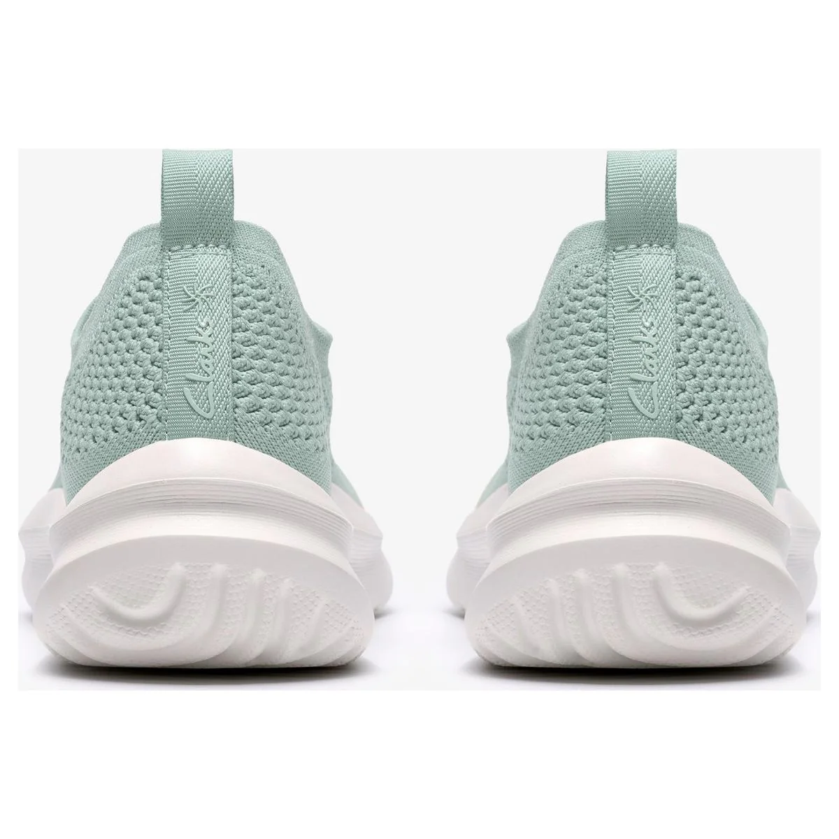 Clarks Solevana Knit Women's Sneaker in Sage - Image 5