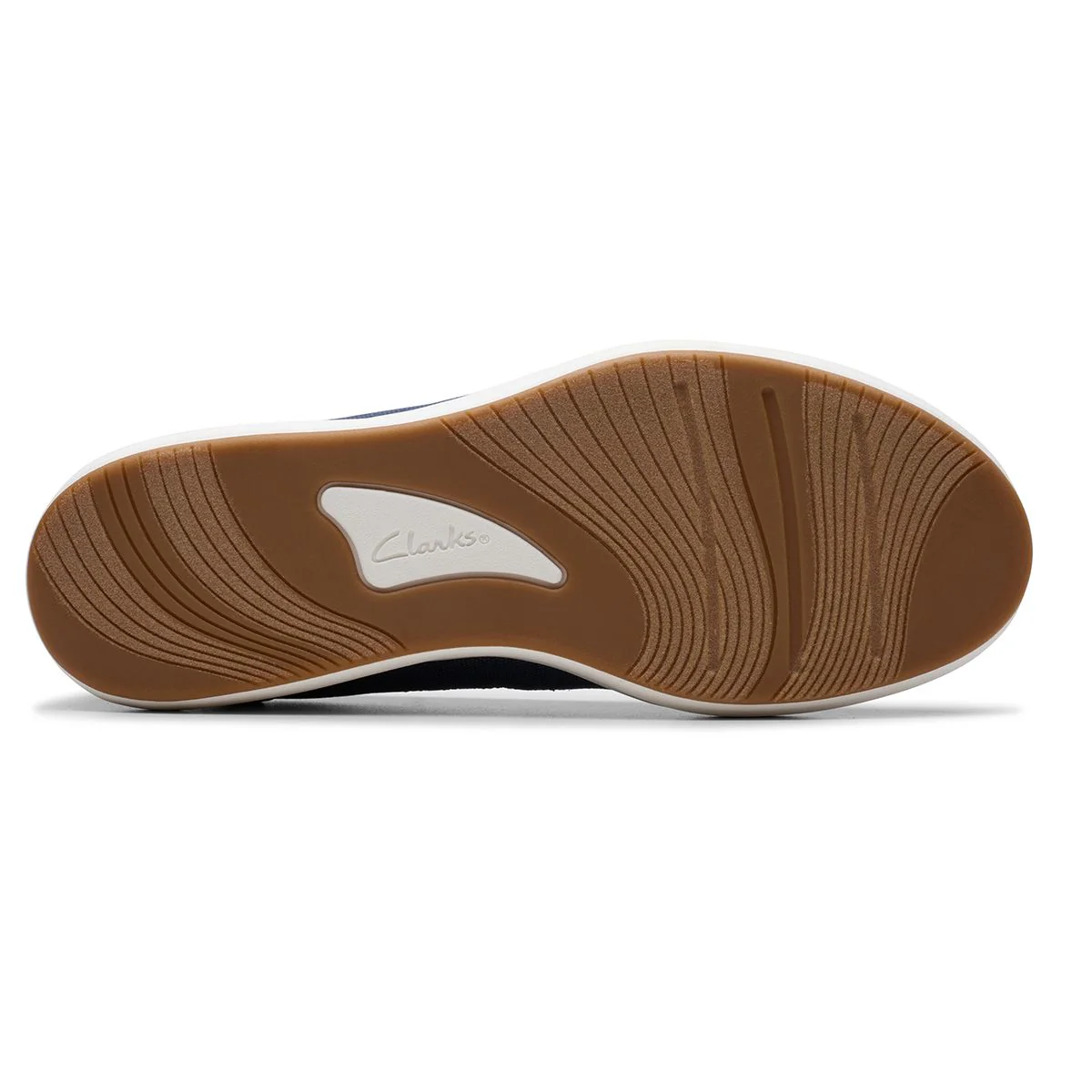 Clarks Women's Breezesky Air Slip On Shoes in Navy - Image 4