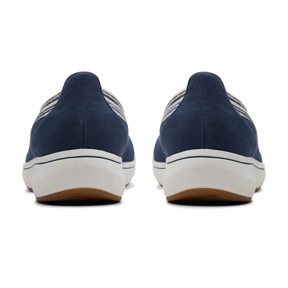 Clarks Women's Breezesky Air Slip On Shoes in Navy - Image 6