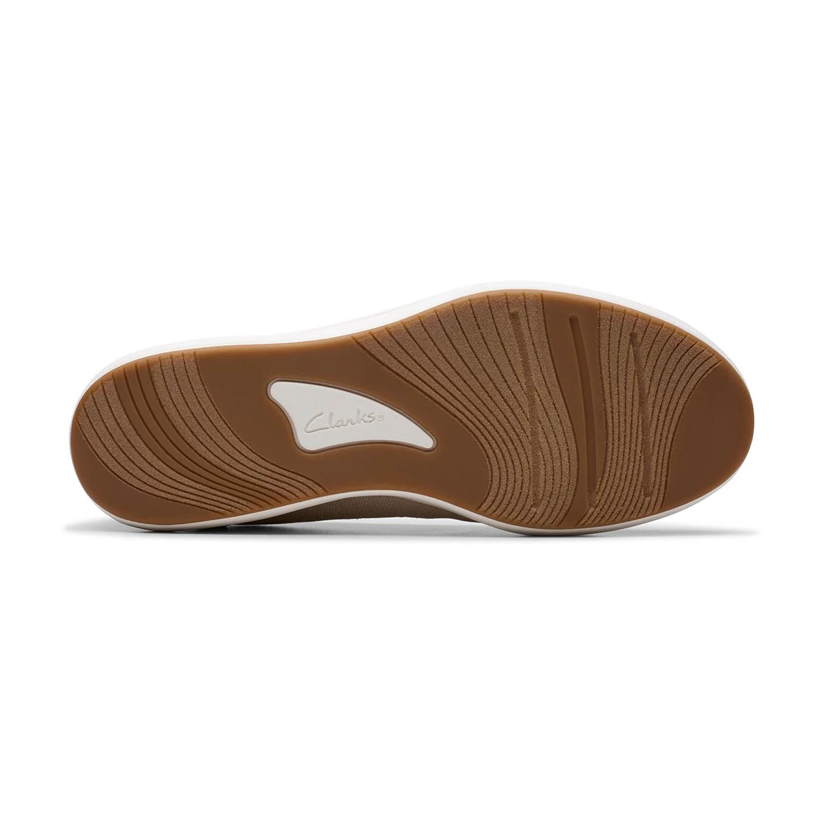 Clarks Women's Breezesky Air Slip On Shoes in Sand - Image 4