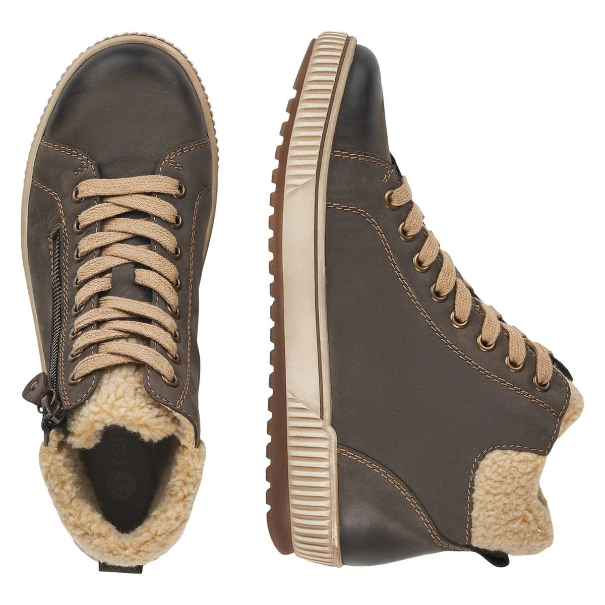 Remonte Columbo D0770 Women's Lace Up Sneaker Boot - Image 4