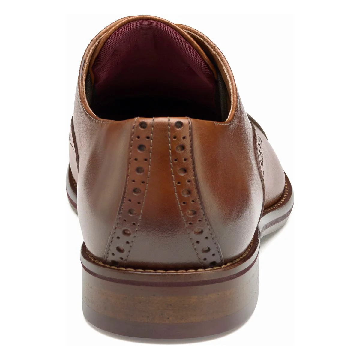 Johnston & Murphy Conard 2.0 Cap‑Toe Men's Dress Shoe in Tan - Image 3