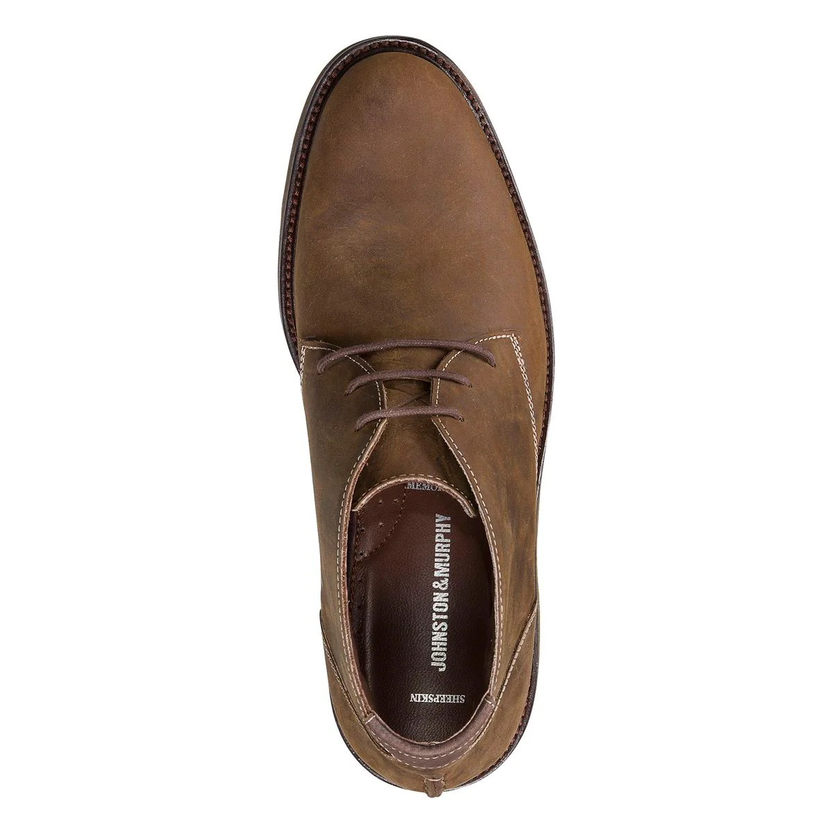 Johnston & Murphy Men's Copeland Chukka Boot in Oiled Tan - Image 2