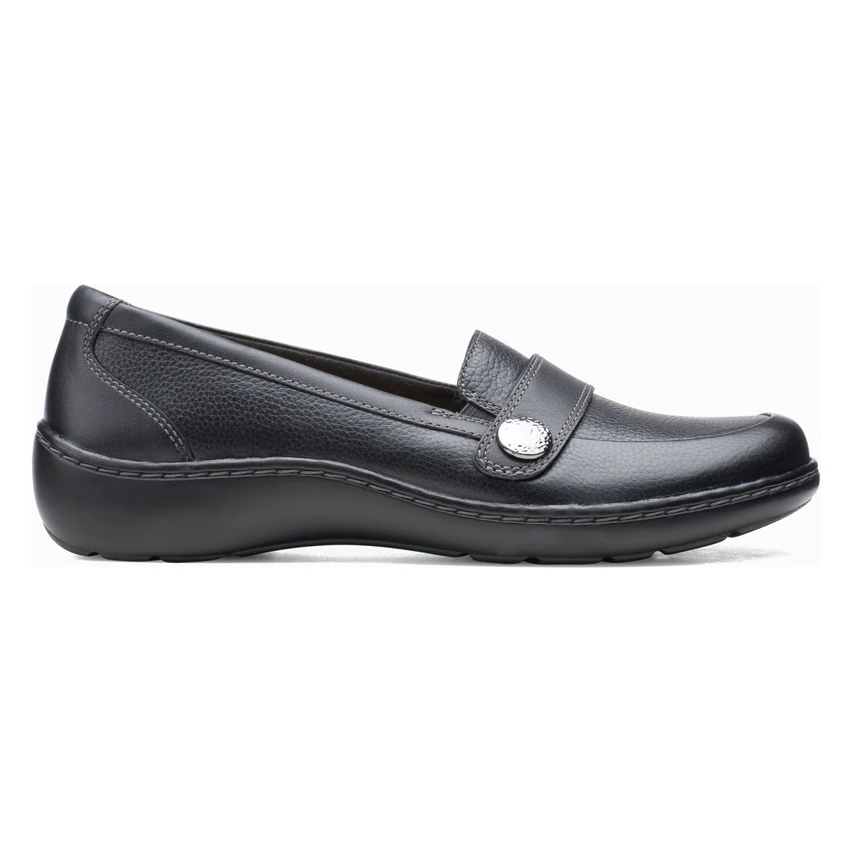 Clarks Cora Daisy Women's Loafer in Black - Image 3