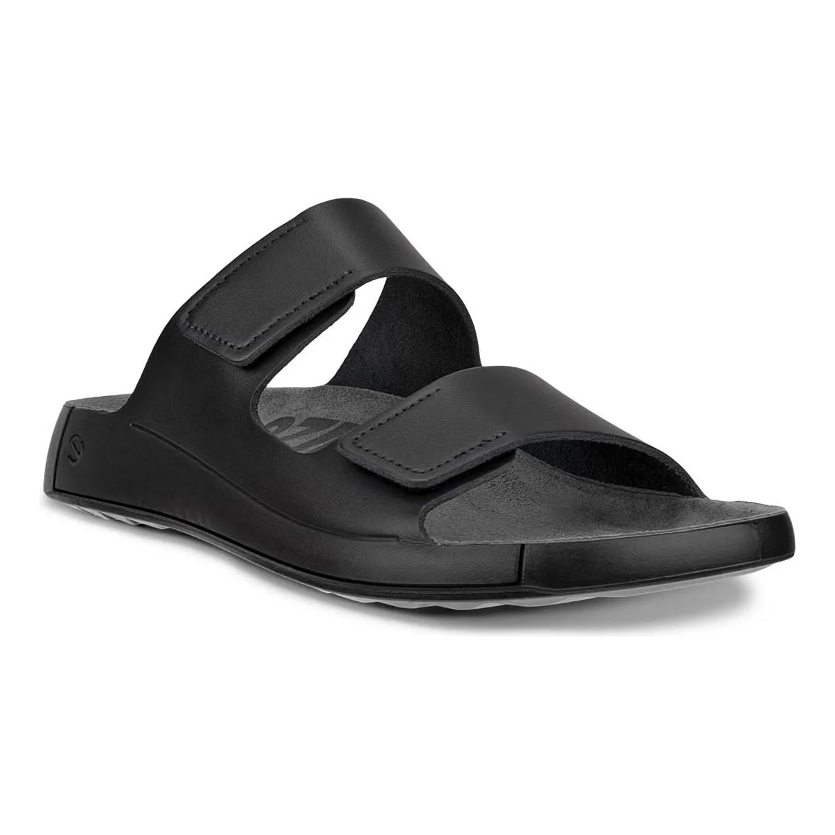 Cozmo Men's Leather Two Strap Sandal