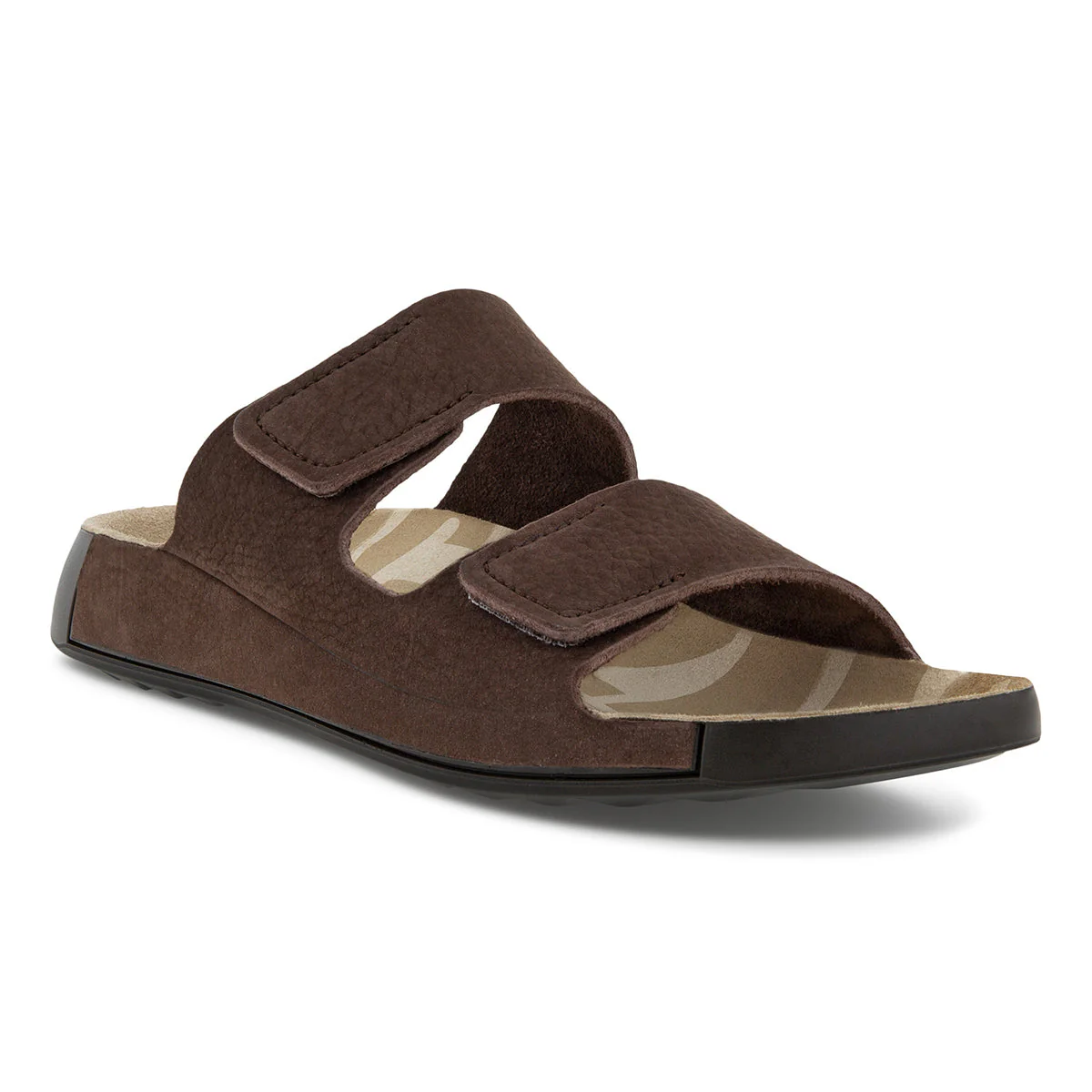 Cozmo Men's Leather Two Strap Sandal - Image 2