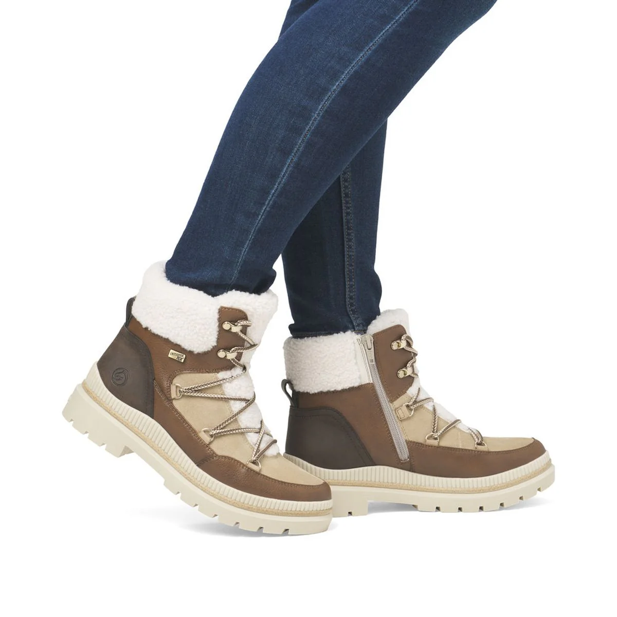 Remonte D0C80 Women's Winter Boot in Brown - Image 5
