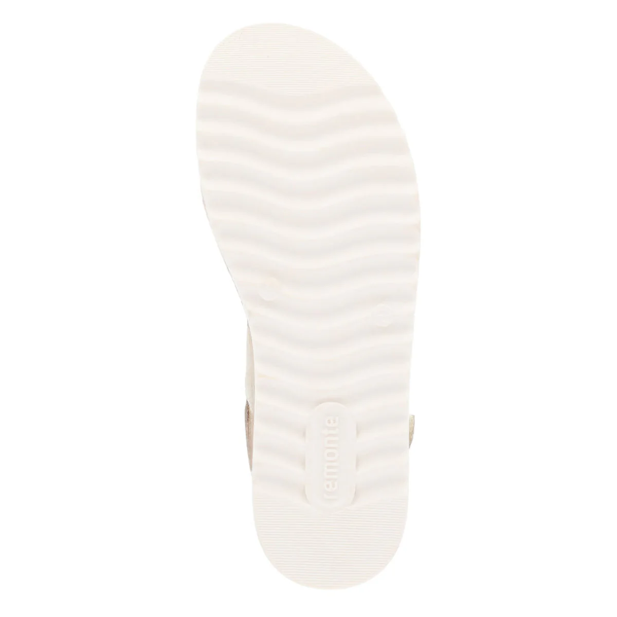 Remonte D0Q56 Beige Women's Strap Sandals in Gold - Image 5