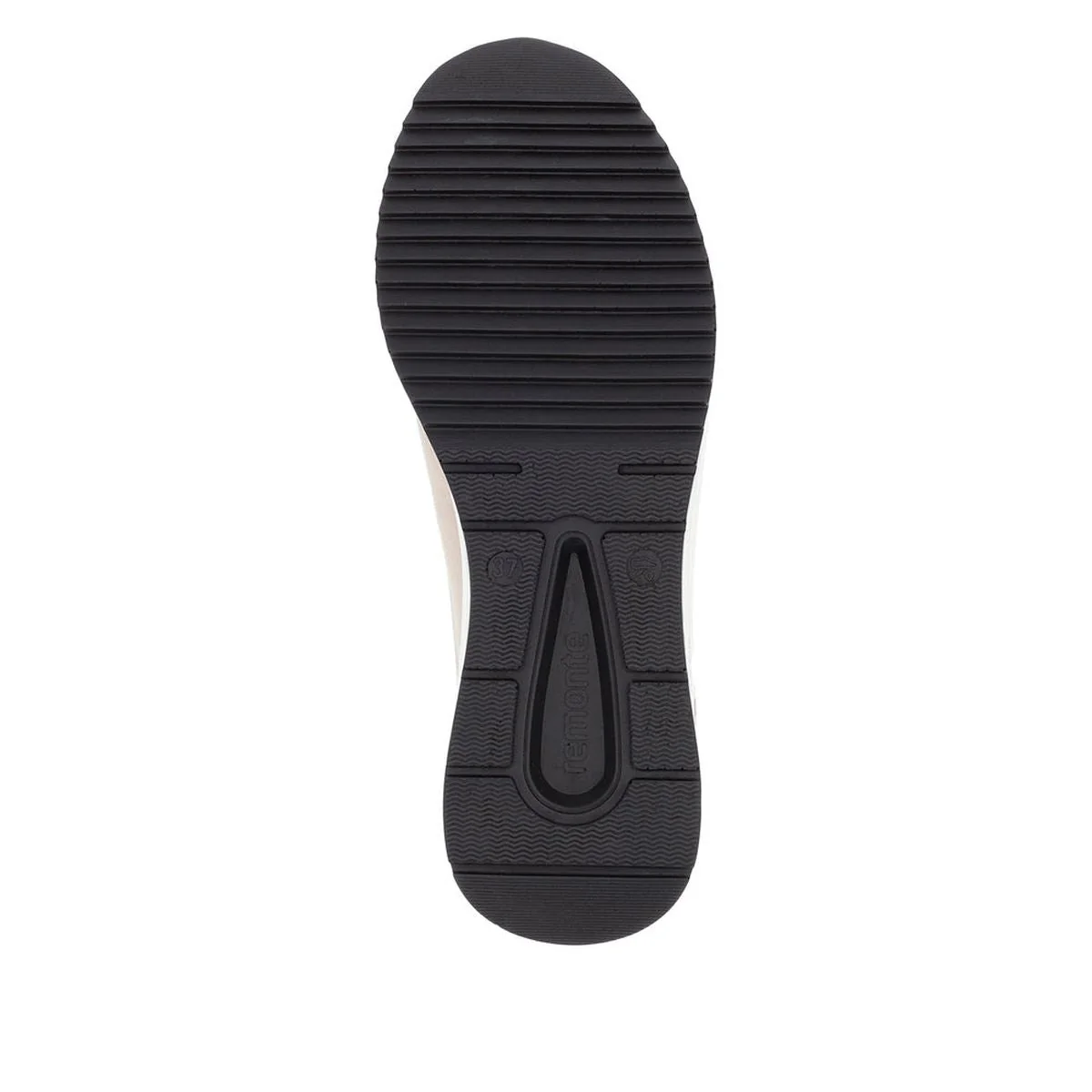 Remonte D0T08 Women's Wedge Sneaker in Jute - Image 4