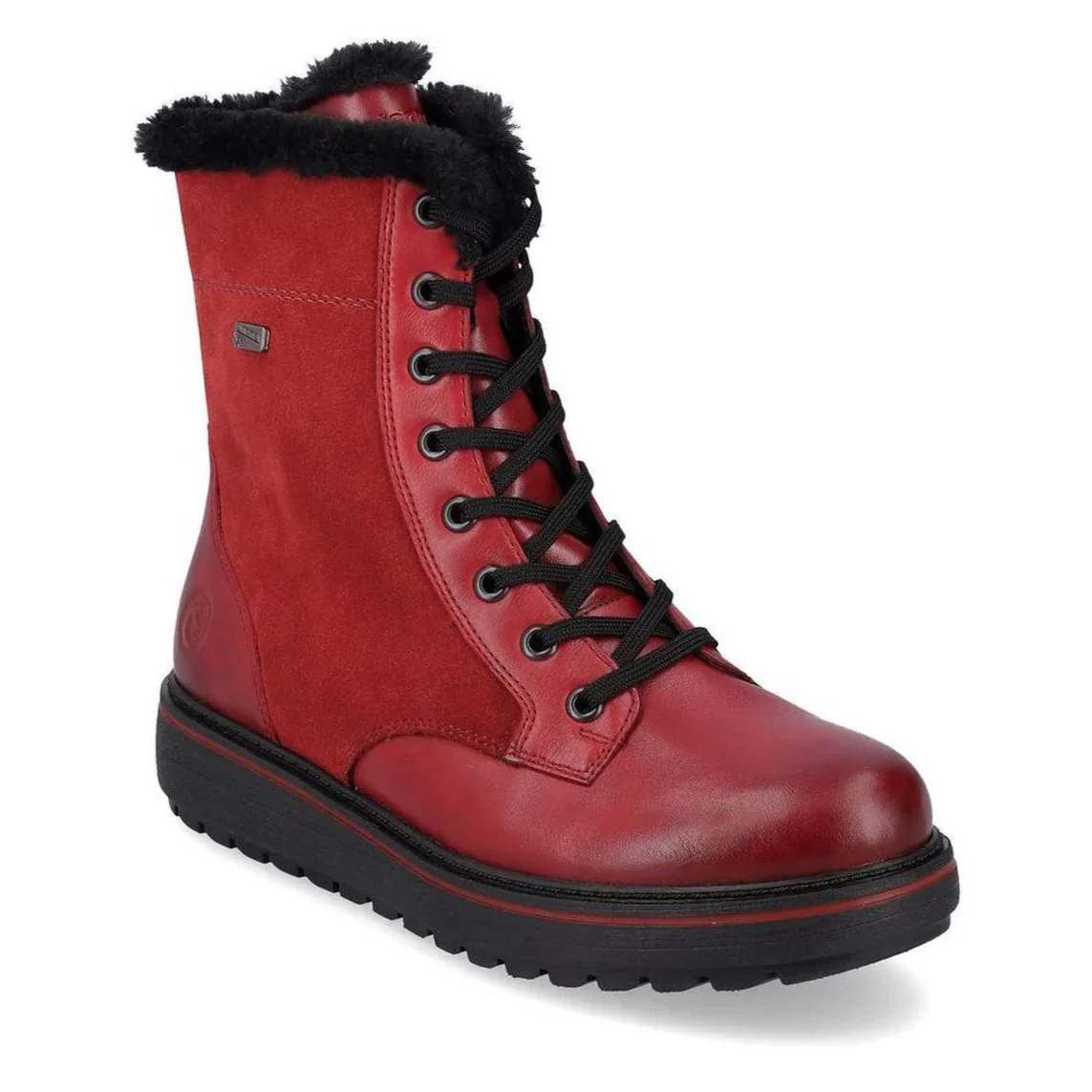 D0U76 Suede Lace Up Boots - Image 2