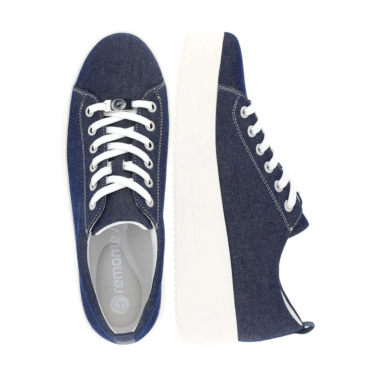 Remonte D1C03 Women's Lace Up Sneaker - Image 3