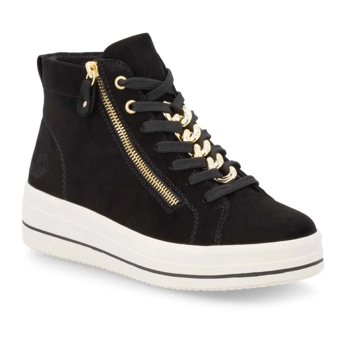 Remonte D1C70 Women's Suede Sneaker Boot