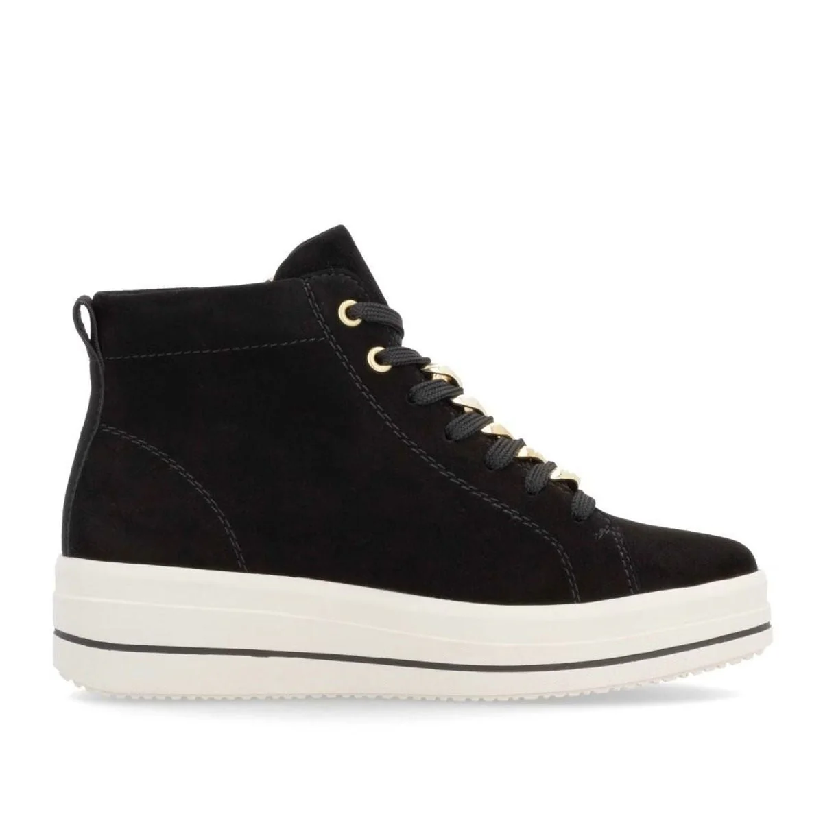 Remonte D1C70 Women's Suede Sneaker Boot - Image 2