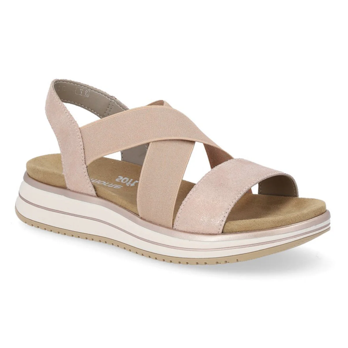 Remonte D1J50 Women's Strap Sandals in Rose