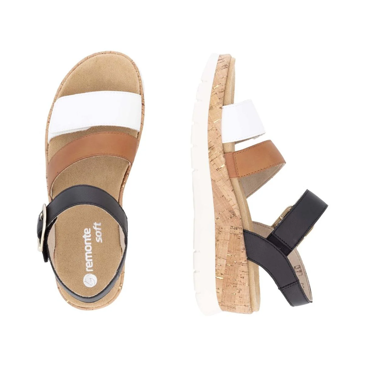 Remonte D2P50 Women's Wedge Sandal - Image 6