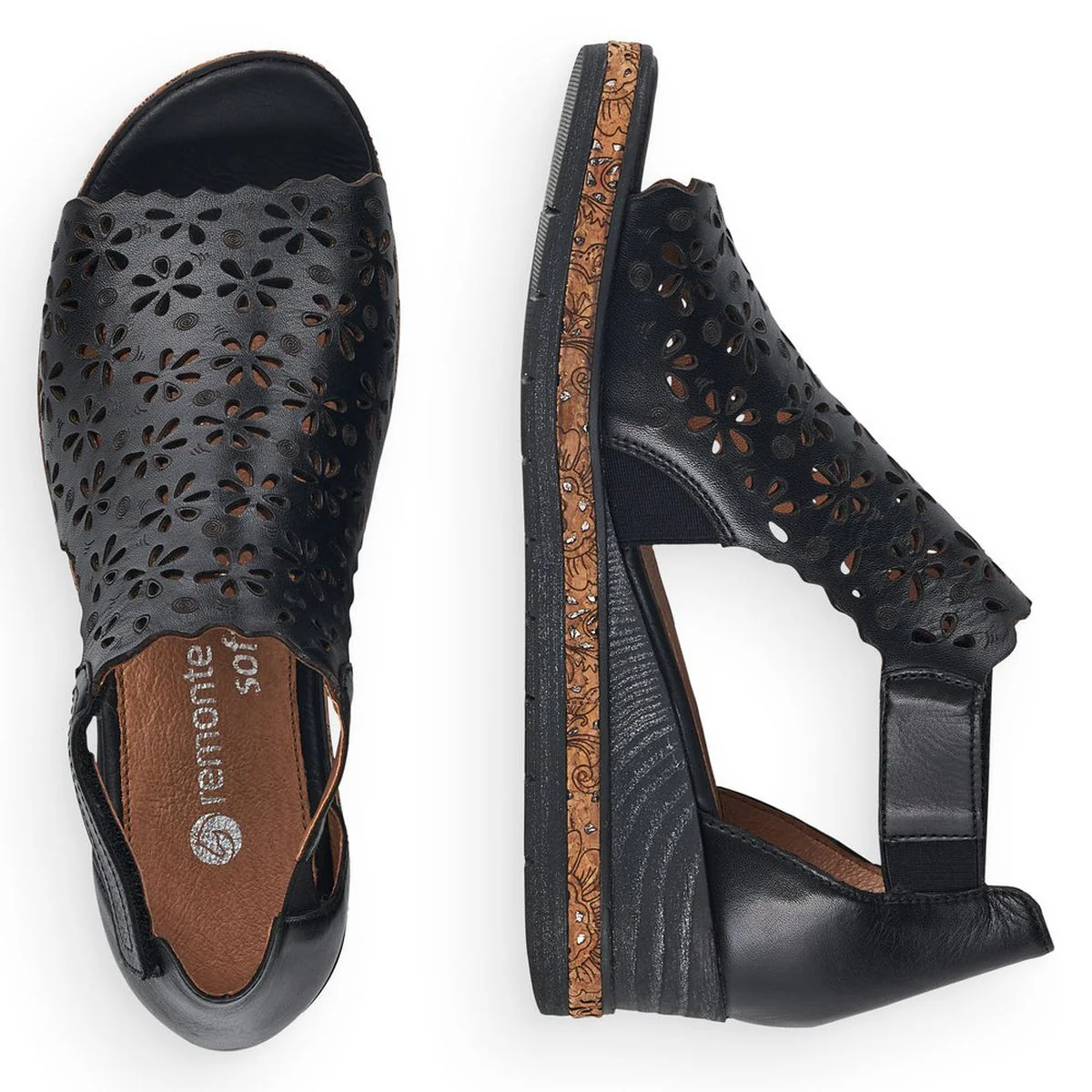 Remonte D3056 Women's Wedge Sandals - Image 6