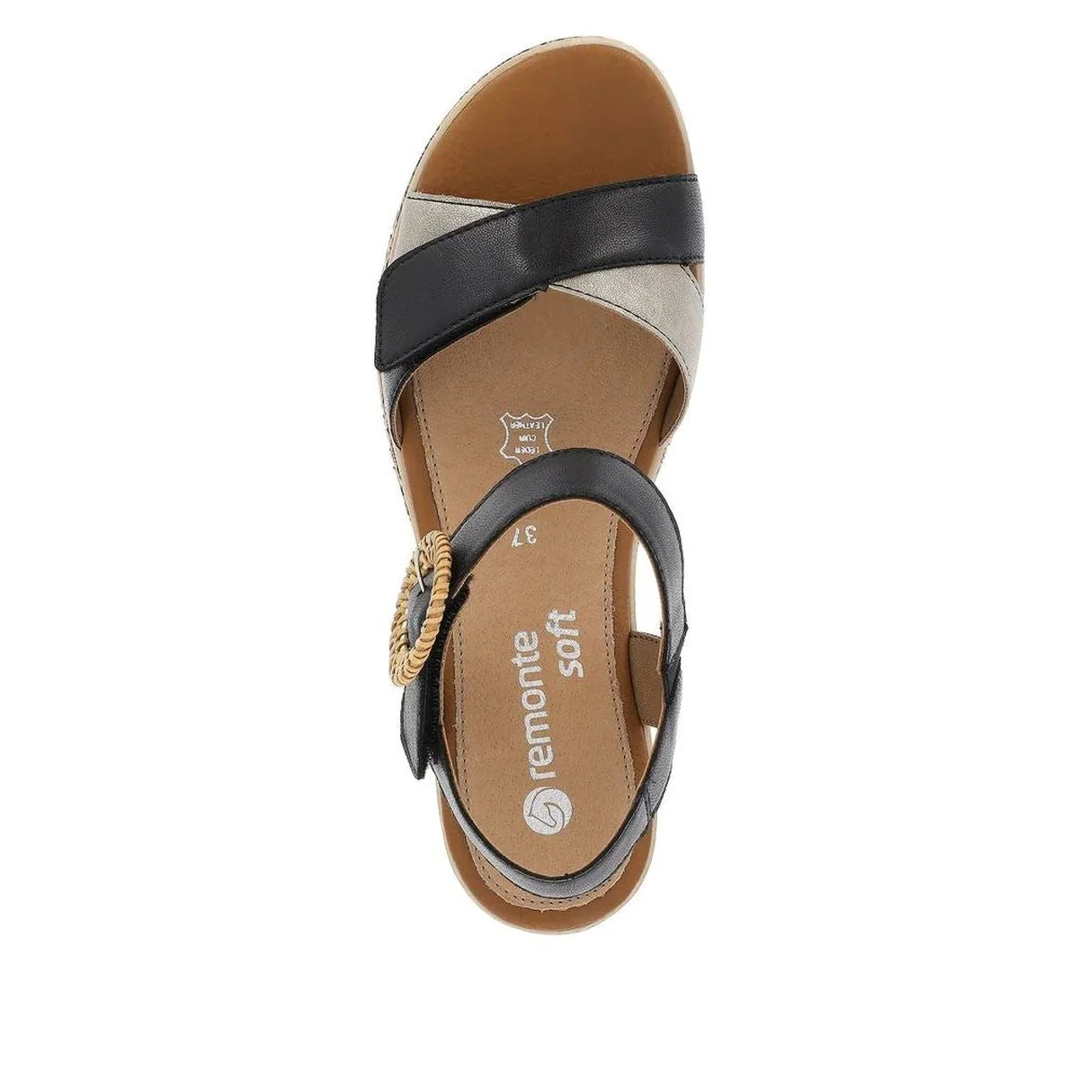 Remonte D3067 Women's Wedge Sandals - Image 3