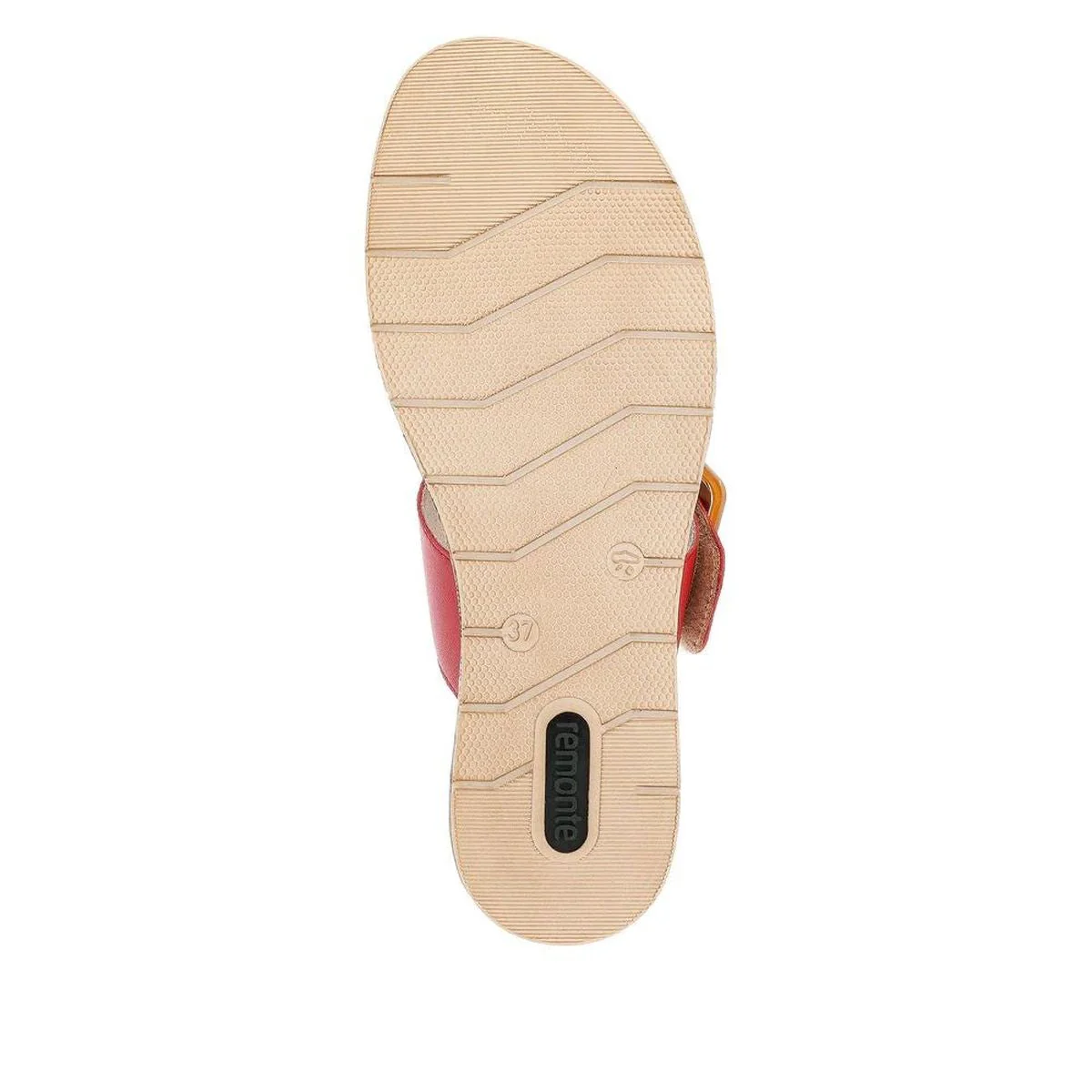 Remonte D3068 WOmen's Sandals in Red - Image 4