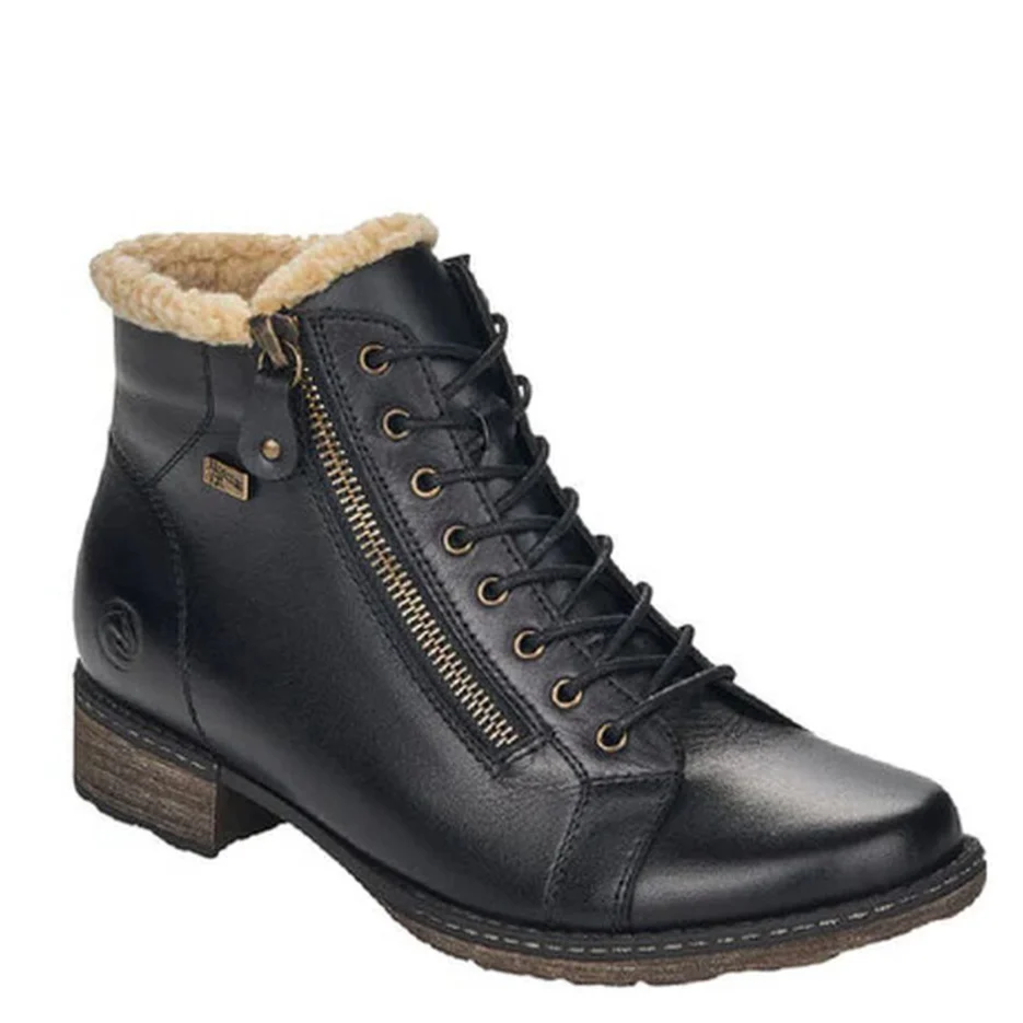 Remonte D4372 Midnight Women's Lace Up Boots