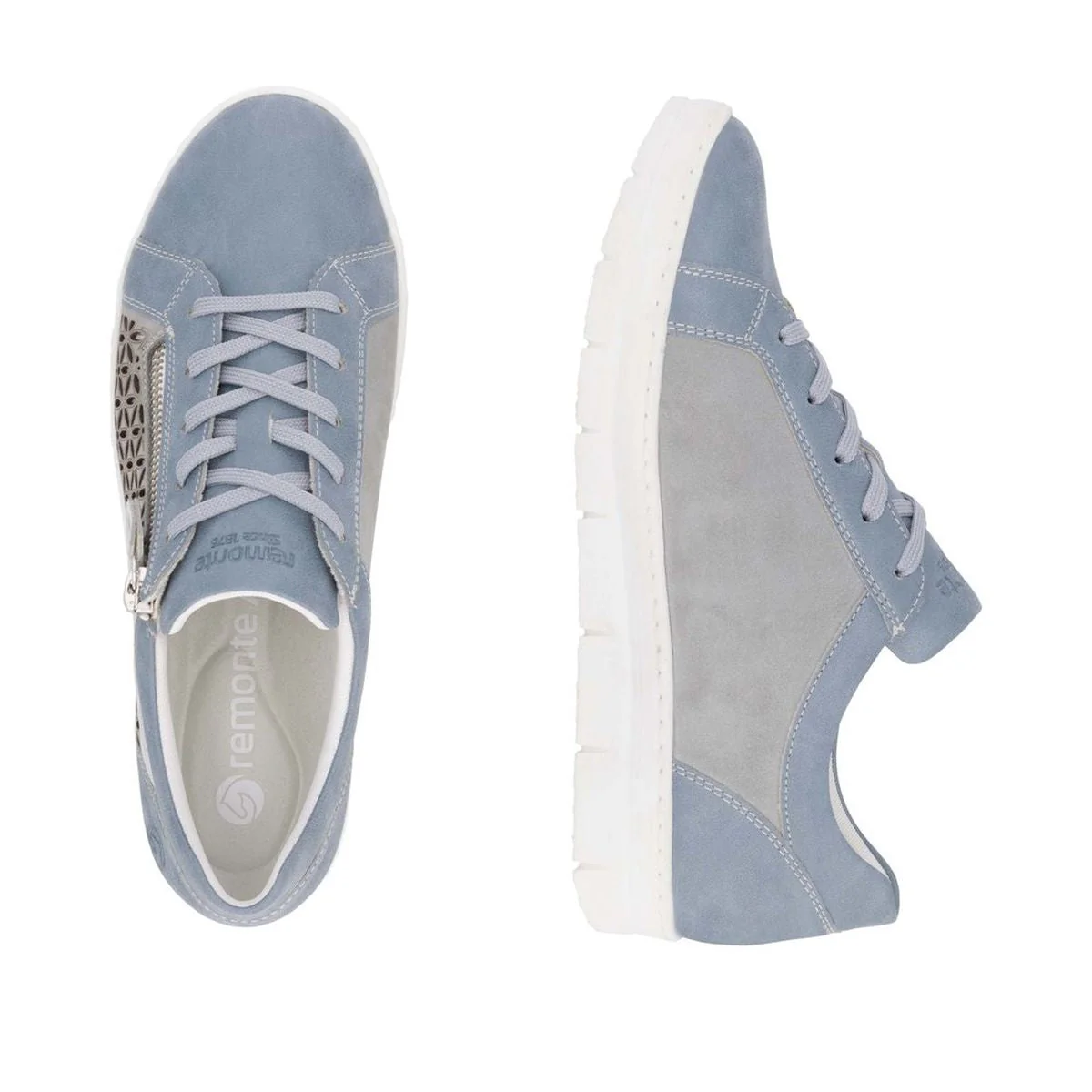 Remonte D5830 Women's Lace Up Sneakers - Image 6