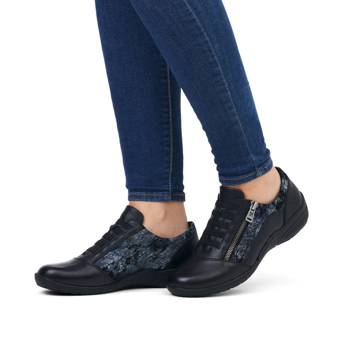 Remonte D7679 Women's Lace Zip Shoe - Image 7