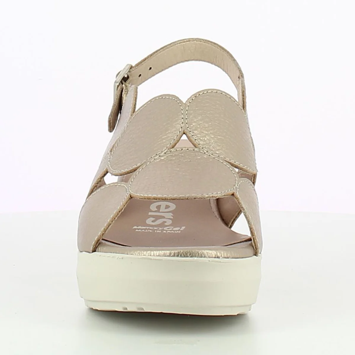 Gabor D-8210 Glow Platino Wedge Slingback Sandal - Image 5