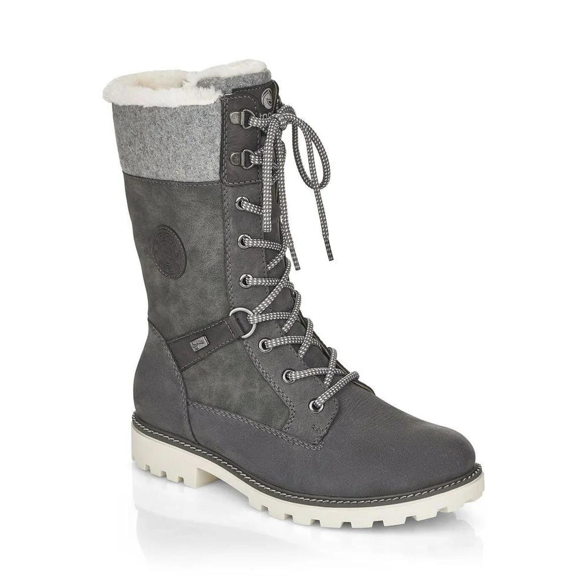 D8474 Lace Winter Boot