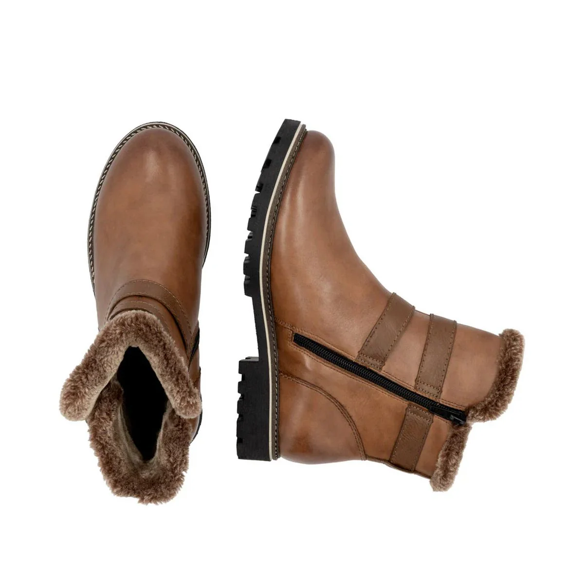 Remonte D8484 Women's Winter Boot in Muskat - Image 5