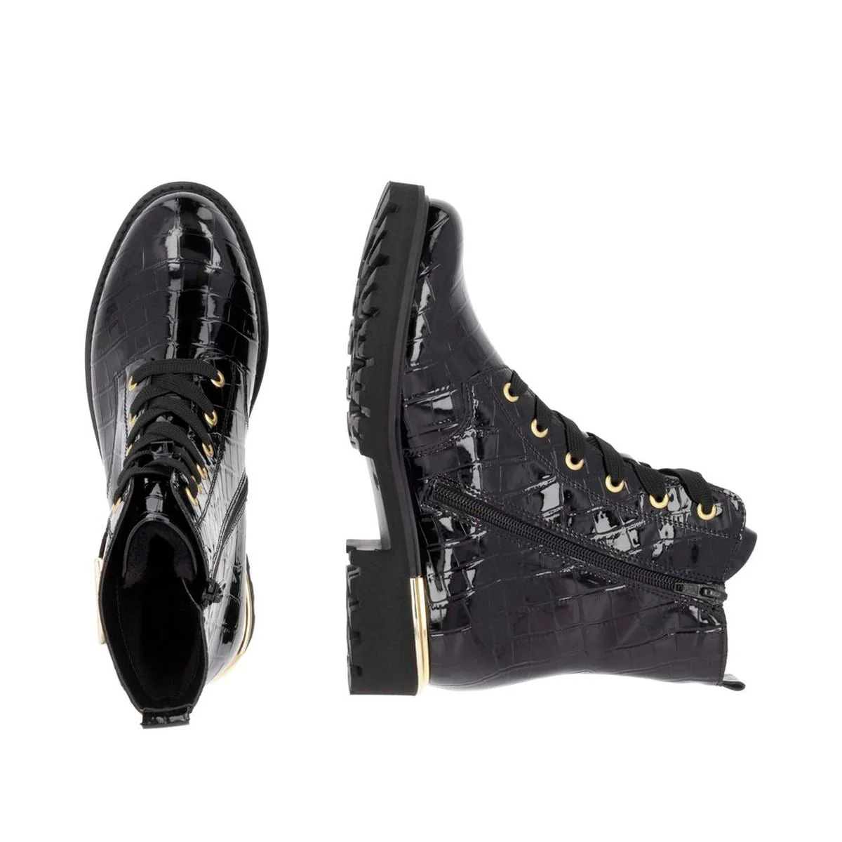 Remonte D8683 Patent Women's Ankle Boots - Image 5