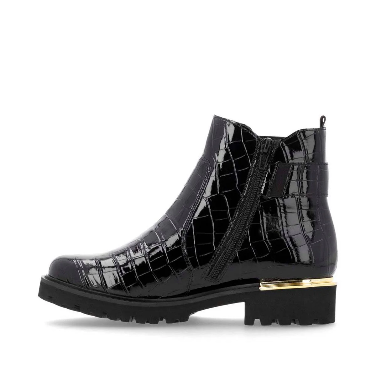 Remonte D8684 Women's Patent Ankle Boots - Image 2