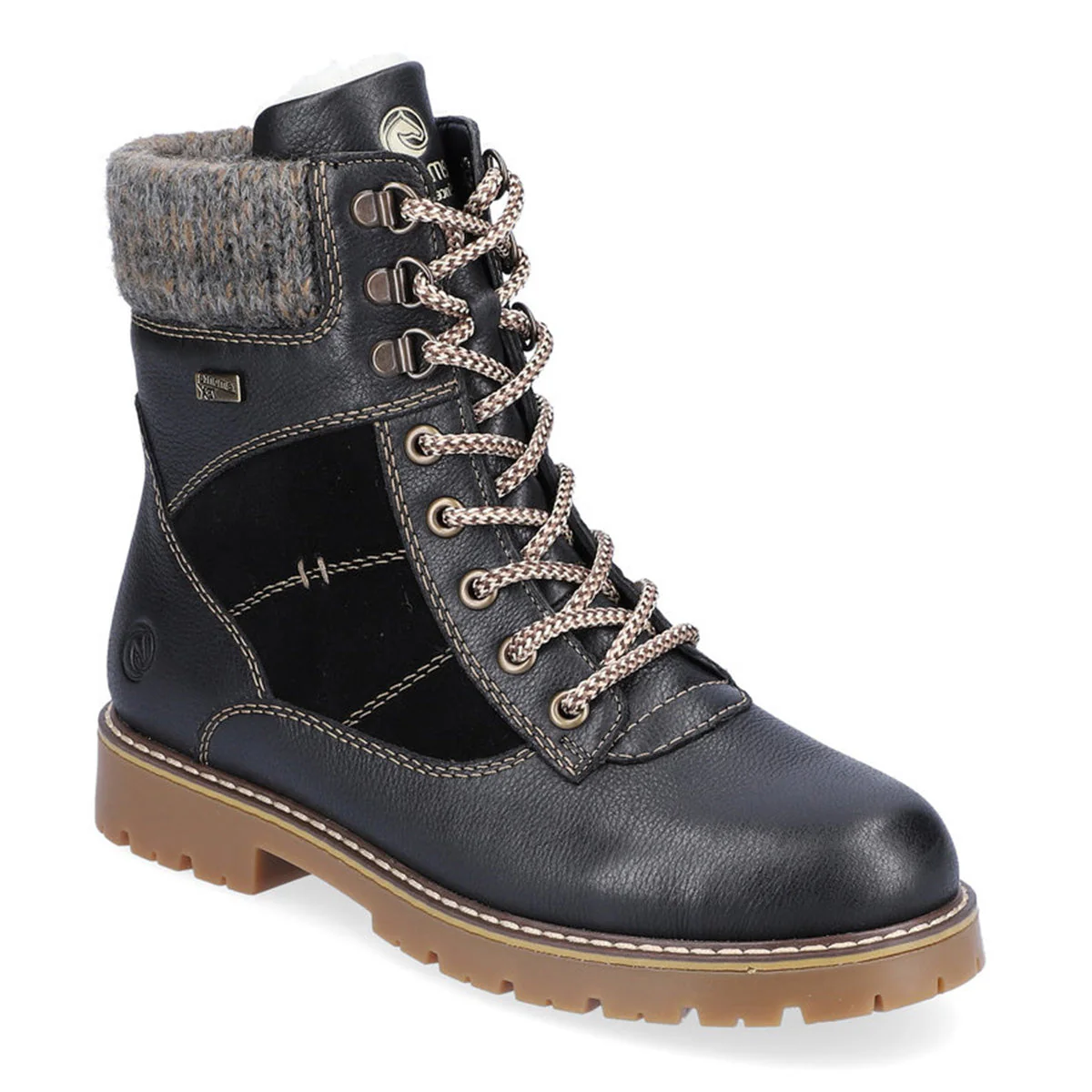 D9378 Lace Up Boots