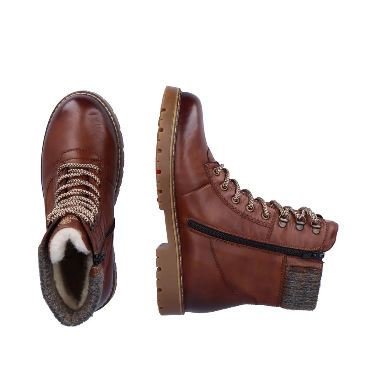 Remonte D9378 Women's Lace Up Boots - Image 5