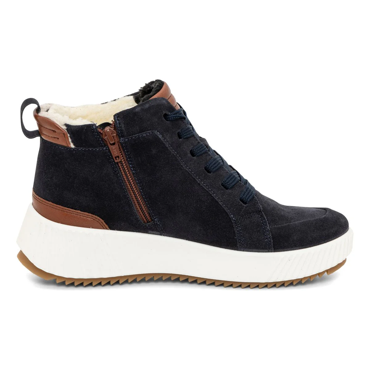 Ara Dahlia Women's GORE-TEX Lace-Up Ankle Boot in Navy - Image 3