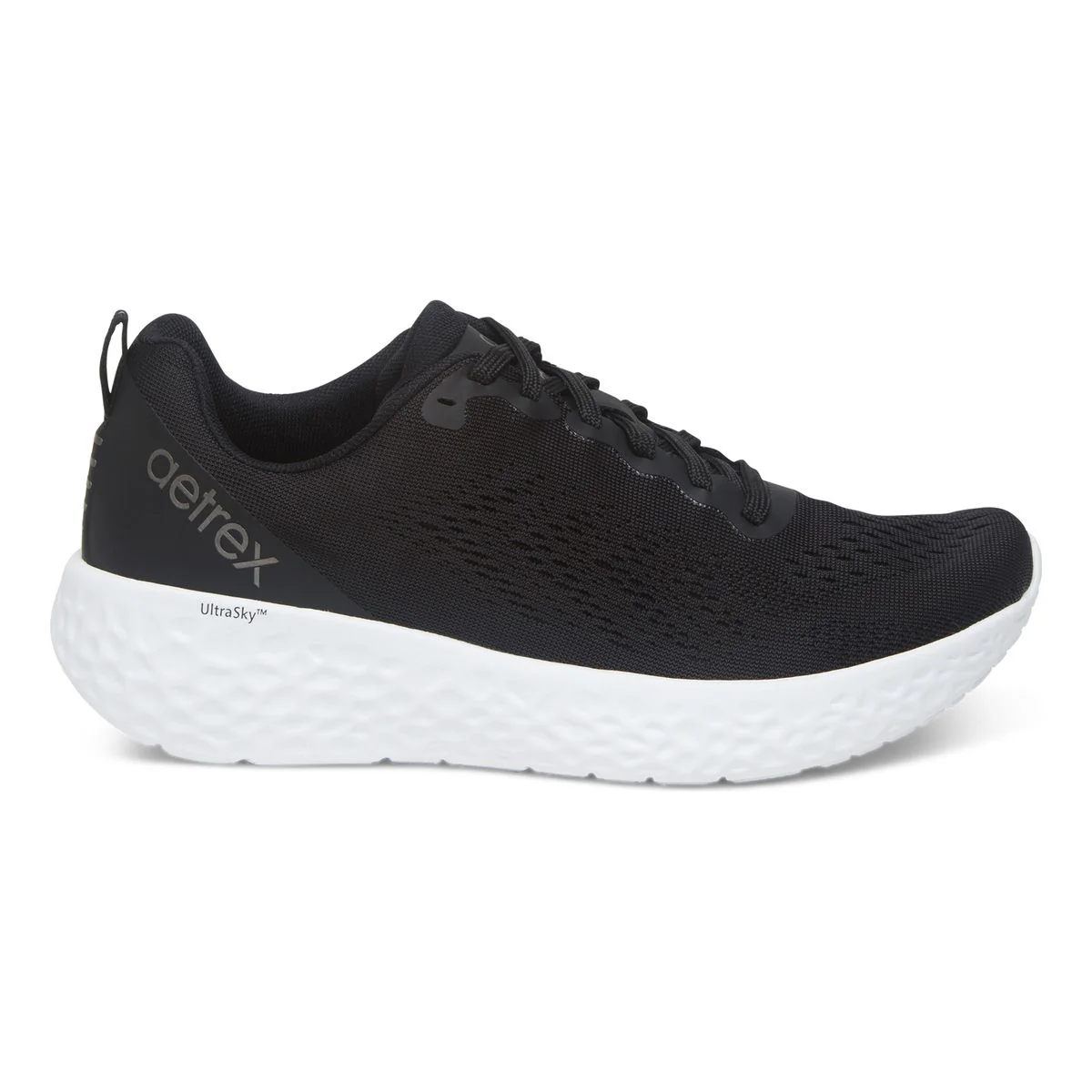 Aetrex Danika Arch Support Sneaker in Black - Image 2