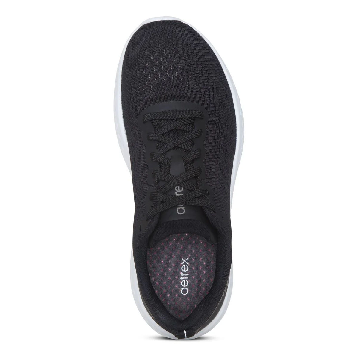 Aetrex Danika Arch Support Sneaker in Black - Image 3