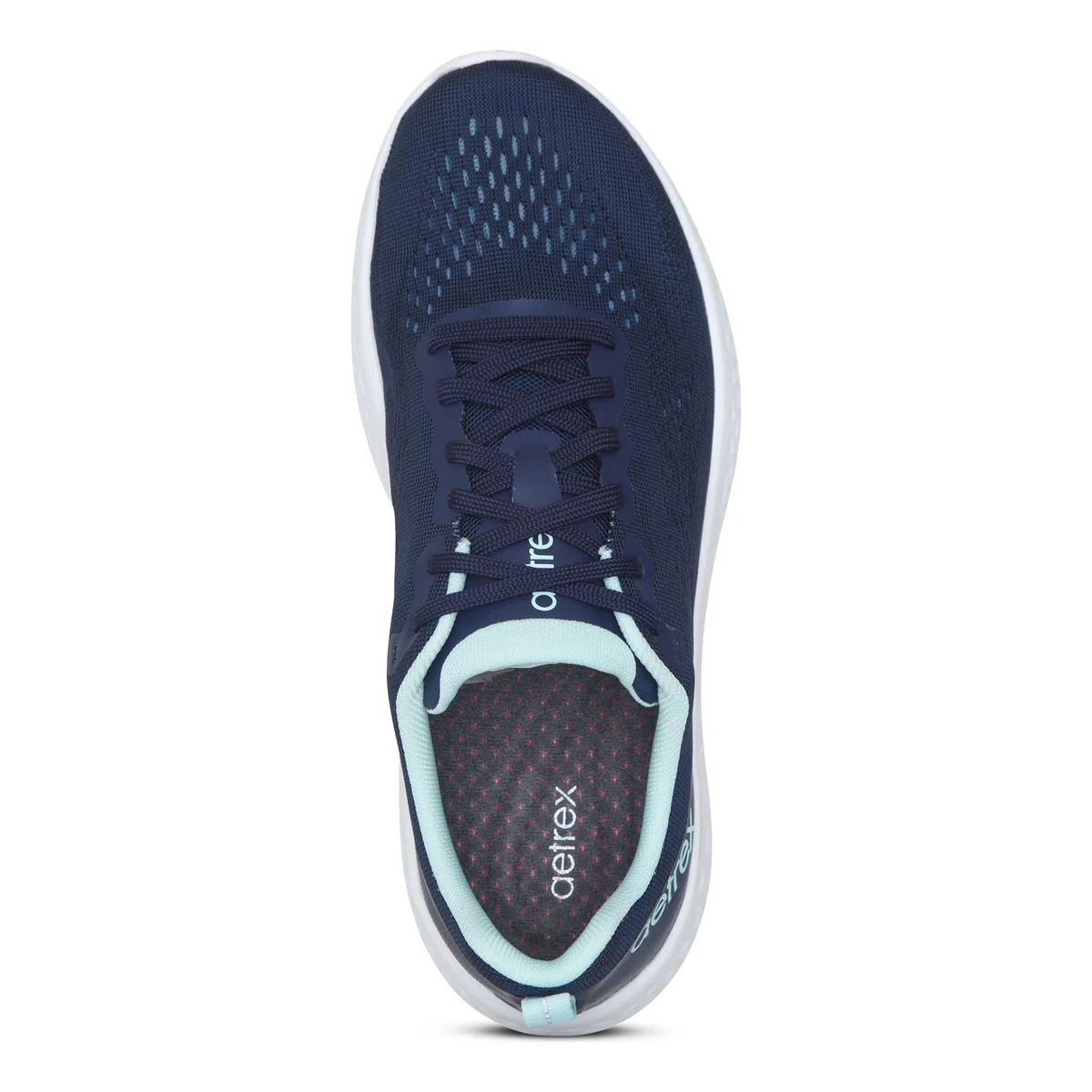 Aetrex Danika Women's Arch Support Sneaker in Navy - Image 5