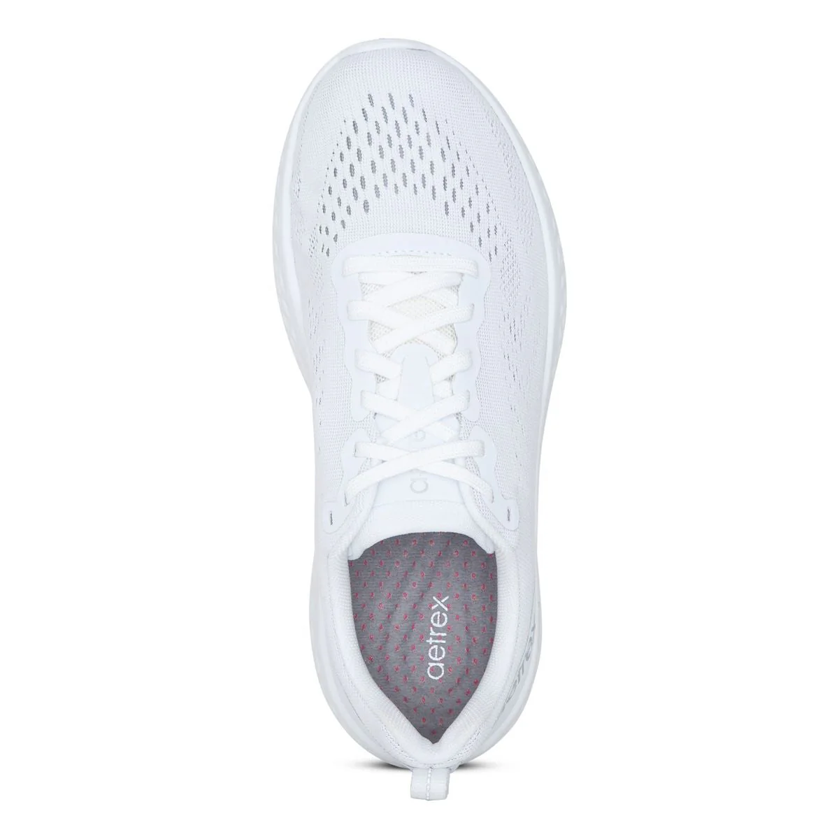 Aetrex Danika Women's Arch Support Sneaker in White - Image 5