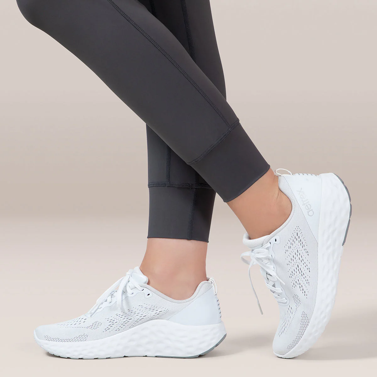 Aetrex Danika Women's Arch Support Sneaker in White - Image 8