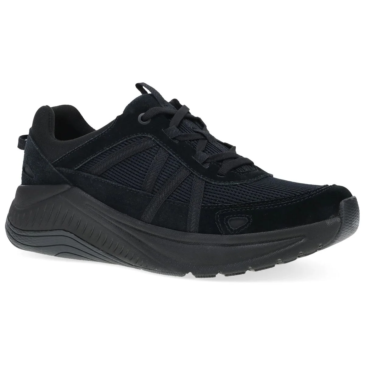 Dansko Poppy Women's Walking Sneaker in Black