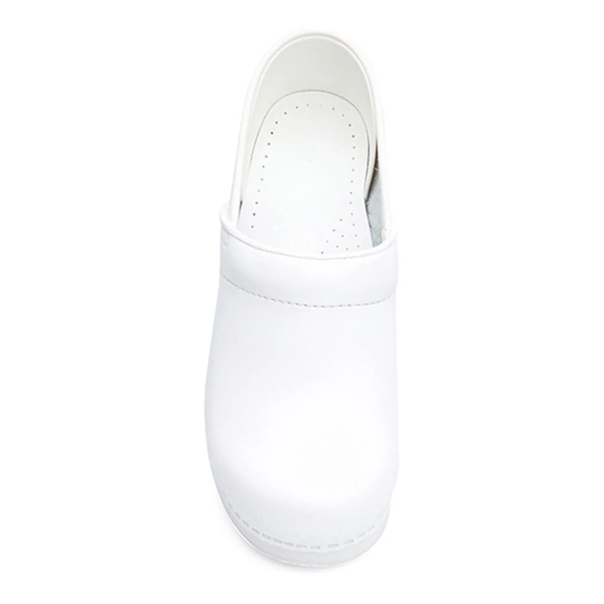 Dansko Professional Women's Slip On Box Clog in White - Image 2